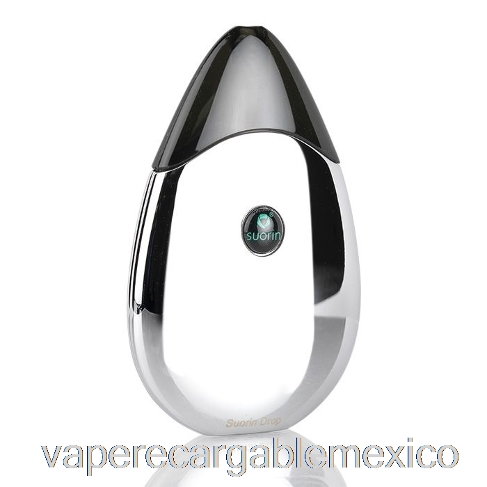 Vape Recargable Suorin Drop Pod System Plata Cromo